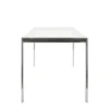 Fuji 47" Modern Dining Table Stainless Steel/Clear Glass - LumiSource 1 Fuji 47" Modern Dining Table Stainless Steel/Clear Glass - LumiSource -Furniture Shop GUEST 00caa955 8e8d 4bbc 8187 3bc2fc84f8be