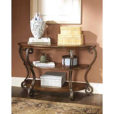 Console Table Brown - Signature Design By Ashley 3 Console Table Brown - Signature Design By Ashley