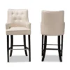 2pc Aldon Upholstered And Wood Bar Stool Set - Baxton Studio -Furniture Shop GUEST 01deff44 5d90 470e bddf 859aeb2efeed