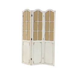 Farmhouse Wood Room Divider Screen Beige - Olivia & May 12 Farmhouse Wood Room Divider Screen Beige - Olivia & May -Furniture Shop GUEST 04ab2ac1 68ee 4caf 8ae2 e464656d78ce