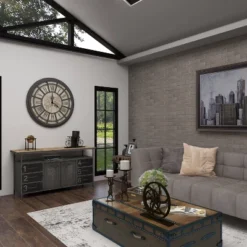 Industrial Wood Buffet Gray - Olivia & May 38 Industrial Wood Buffet Gray - Olivia & May -Furniture Shop GUEST 04ab71e3 bd0b 4869 b58f da5d46859e26