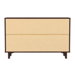 Mid-Century Modern Groove Wood 6 Drawer Dresser - Saracina Home -Furniture Shop GUEST 0586598b e165 489f b65a 685c48e0b8bd