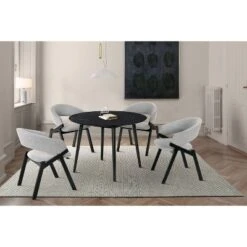 Set Of 2 Talulah Fabric Veneer Dining Chairs - Armen Living -Furniture Shop GUEST 05bac24c 99d6 4d90 9e3c f91f6b7b4498