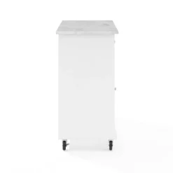 Avery Kitchen Island/Cart Distressed White/White Marble - Crosley 36 Avery Kitchen Island/Cart Distressed White/White Marble - Crosley -Furniture Shop GUEST 06ab723d 650e 43c9 8813 a3b32d4123b3