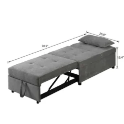 Pull Out Sleeper Sofa With Pillow - ModernLuxe -Furniture Shop GUEST 06af45fe 3dda 43a3 8ecd f72fcd82b80a