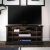 Hoffman Rustic TV Stand For TVs Up To 50" Black And Walnut - Room & Joy -Furniture Shop GUEST 06f8d784 211a 49ce 8a61 4472823da9c0