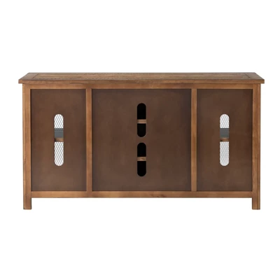 Chesapeake Solid Wood TV Stand Natural Brown Finish - Martin Svensson Home 8 Chesapeake Solid Wood TV Stand Natural Brown Finish - Martin Svensson Home - Image 6