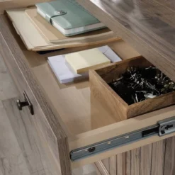 2 Door Costa Library Base Cabinet Walnut - Sauder -Furniture Shop GUEST 07a22ce4 84d0 4200 b8a3 0b3112121535