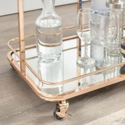 Alcott 3 Tier Bar Cart Bright Gold - Angelo:HOME 9 Alcott 3 Tier Bar Cart Bright Gold - Angelo:HOME -Furniture Shop GUEST 08542ad7 5c77 4d1e bda6 f919261fbb70