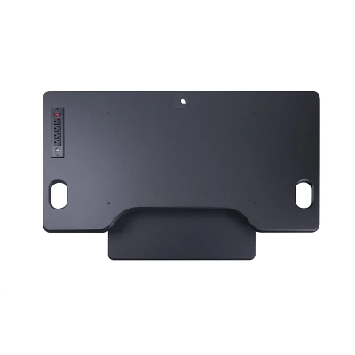 46" Adjustable Height Standing Desk Converter Black - Rocelco 8 46" Adjustable Height Standing Desk Converter Black - Rocelco - Image 6