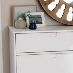 Mid-Century Modern Groove Wood 6 Drawer Dresser - Saracina Home -Furniture Shop GUEST 09189a25 a52f 4f7e 8d7c e7918ddf26d1