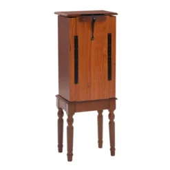 Wylie Jewelry Armoire Cherry Red - Powell Company -Furniture Shop GUEST 0a72eefc f8ce 4fce 885c b5fcf755e43e