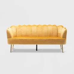 Reitz Modern Glam Velvet Channel Stitch 3 Seater Shell Sofa - Christopher Knight Home -Furniture Shop GUEST 0aee02f1 c68d 46aa 94cd ee0bb732f3be