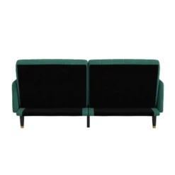 Flash Furniture Sophia Premium Split Back Sofa Futon, Convertible Sleeper Couch For Small Spaces In Soft Upholstery With Solid Wooden Legs -Furniture Shop GUEST 0d28038a cc42 4264 8e33 cbb9c0af6cd4