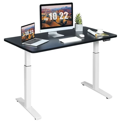 Costway Electric 55''x28'' Standing Desk Adjustable Sit To Stand W/ Controller 12 Costway Electric 55''x28'' Standing Desk Adjustable Sit To Stand W/ Controller - Image 10