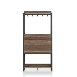 Orella Rustic Baker's Rack Reclaimed Oak - MiBasics -Furniture Shop GUEST 1029dcaf 0bba 4a6f b02a e2bbb5477b60