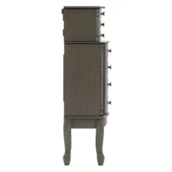 Sedalia Jewelry Armoire Gray - Powell Company -Furniture Shop GUEST 10387535 6f34 45f6 8537 487d097b995c