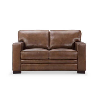 Blake Top Grain Leather Sofa Loveseat - Abbyson Living 4 Blake Top Grain Leather Sofa Loveseat - Abbyson Living - Image 2