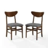 Set Of 2 Landon Wood Dining Chairs With Upholstered Seat - Crosley 2 Set Of 2 Landon Wood Dining Chairs With Upholstered Seat - Crosley -Furniture Shop GUEST 1172f26d d93d 4111 8a78 baee62c200fd