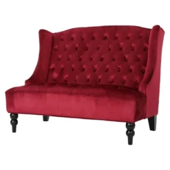 Leora Winged Loveseat - Christopher Knight Home 21 Leora Winged Loveseat - Christopher Knight Home -Furniture Shop GUEST 119061b4 34d8 4de7 9820 8a411fa0ac24