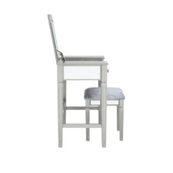 Madison Silver Vanity Set Silver - Linon -Furniture Shop GUEST 11ad82c3 5b10 47cf beaa 4b33a897e814