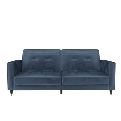 Eliza Pin Tufted Futon - Room & Joy 9 Eliza Pin Tufted Futon - Room & Joy - Image 7