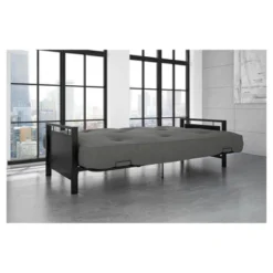 DHP Henley Metal Arm Futon Frame Black Metal - Dorel Home Products -Furniture Shop GUEST 12e5f9ab 90a4 4fec b9a8 73dccb2ac48a