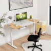 55''x28'' Electric Standing Desk Adjustable Sit To Stand Table W/USB Port WhiteNatural -Furniture Shop GUEST 130fc03a 2604 4c60 a932 97b979d5d612