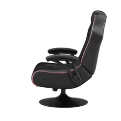 CXR3 Neo Fiber LED Audio Pedestal Gaming Chair With Subwoofer Black - X Rocker -Furniture Shop GUEST 144fa042 e25c 4a63 82a5 300ad9fa419a