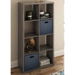 ClosetMaid 458500 Heavy Duty Decorative Bookcase Open Back 8-Cube Storage Organizer In Graphite Gray For Home, Closet, Office, Or Toys -Furniture Shop GUEST 14bc01a9 e5cd 481e a70b 3c7d62b778a8