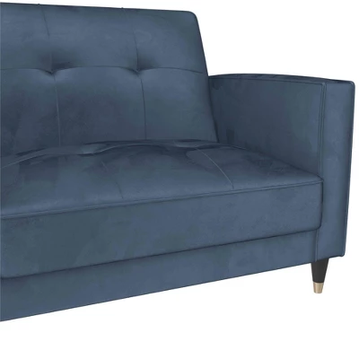 Eliza Pin Tufted Futon - Room & Joy 12 Eliza Pin Tufted Futon - Room & Joy - Image 10