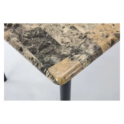 Gareth Breakfast Nook Dining Table Black - Boraam 7 Gareth Breakfast Nook Dining Table Black - Boraam - Image 5