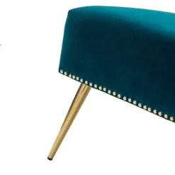 Cadmus 46" Modern Velvet Armless Loveseat With Channel-tufted Wingback For Living Room And Drawing Room| KARAT HOME 28 Cadmus 46" Modern Velvet Armless Loveseat With Channel-tufted Wingback For Living Room And Drawing Room| KARAT HOME -Furniture Shop GUEST 1555949b 24d9 499d bf60 0d6df316e8e4