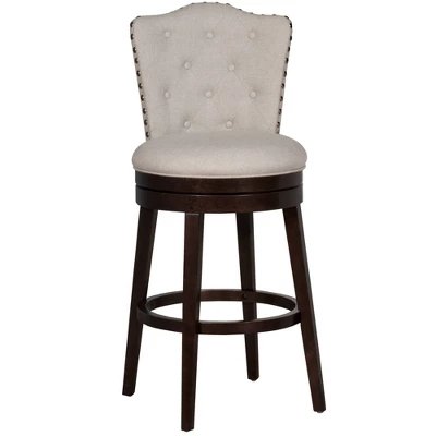 Edenwood Barstool Chocolate/Cream - Hillsdale Furniture 4 Edenwood Barstool Chocolate/Cream - Hillsdale Furniture - Image 2
