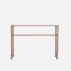 Jamel Metal/Glass Console Table Gold - Aiden Lane -Furniture Shop GUEST 16873b83 cdb4 4fcf 8c29 05e3c004ecf2