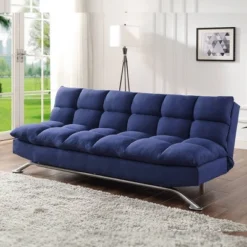 78" Petokea Sofa Blue - Acme Furniture