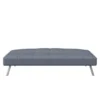 Colette Convertible Futon Sofa Bed Light Gray - Serta -Furniture Shop GUEST 1785d722 d42c 41ad 95e0 6f5f65a3664f