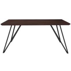 Flash Furniture Corinth 31.5" X 63" Rectangular Dining Table In Dark Ash Finish -Furniture Shop GUEST 178b6f52 abad 4529 a3f7 301ae65541c8