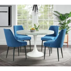 2pc Mardelle Dining Side Chair Set Blue - Picket House Furnishings -Furniture Shop GUEST 181a824e 91a5 4b1e 891e 8ebfa402a71b