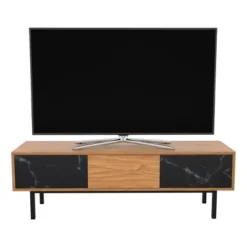 Marble Effect Doors TV Stand For TVs Up To 65" Light Brown - AVF -Furniture Shop GUEST 19e15ec7 6f64 4b6f adb7 4a994a97c24b
