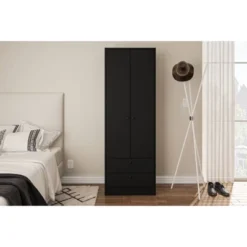 Denmark 2 Door And 2 Drawer Wardrobe - Polifurniture 16 Denmark 2 Door And 2 Drawer Wardrobe - Polifurniture -Furniture Shop GUEST 19f37f30 4e54 4970 8413 4def1fd3c33e