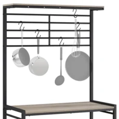Yaheetech 4-Tier Kitchen Storage Rack With High Display Shelf 11 Yaheetech 4-Tier Kitchen Storage Rack With High Display Shelf -Furniture Shop GUEST 1a776b39 129e 47a6 9052 6ee3e37d038d