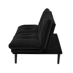Finley Convertible Futon Sofa Bed Black - Serta -Furniture Shop GUEST 1afffe4f ca5f 47e8 8e6a 814b01a4b79f