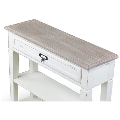Dauphine Traditional French Accent Console Table 1 Drawer - Baxton Studio 4 Dauphine Traditional French Accent Console Table 1 Drawer - Baxton Studio - Image 2
