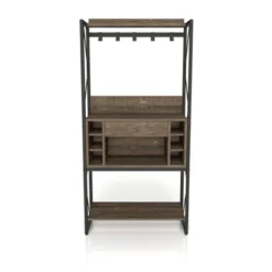 Orella Rustic Baker's Rack Reclaimed Oak - MiBasics -Furniture Shop GUEST 1e2868d1 6bc4 430d b629 09e5b1a60797
