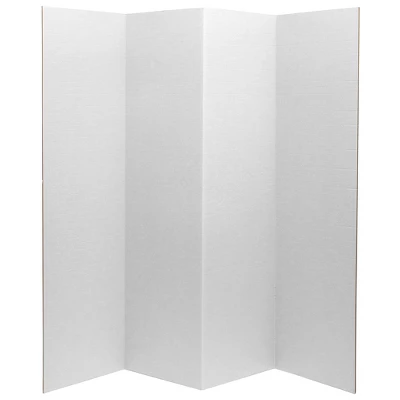 6" Cardboard Room Divider 4 Panel - Oriental Furniture 6 6" Cardboard Room Divider 4 Panel - Oriental Furniture - Image 4