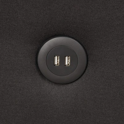 3 In 1 Pull Out Sleeper Sofa With 2 Wing Table And USB Charge-ModernLuxe 15 3 In 1 Pull Out Sleeper Sofa With 2 Wing Table And USB Charge-ModernLuxe - Image 13