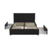 Elizabeth Velvet Upholstered Bed With Storage - CosmoLiving By Cosmopolitan -Furniture Shop GUEST 1fae8c3b 3eea 44c5 a6fe beff5e357746