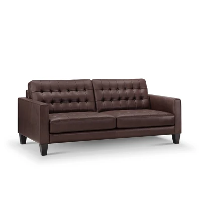 Tova Leather Sofa - Abbyson Living 8 Tova Leather Sofa - Abbyson Living - Image 6