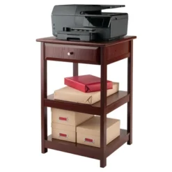 30.71" Delta Printer Stand Walnut - Winsome -Furniture Shop GUEST 2075f0ad da31 4428 95c2 69d8169be7bc